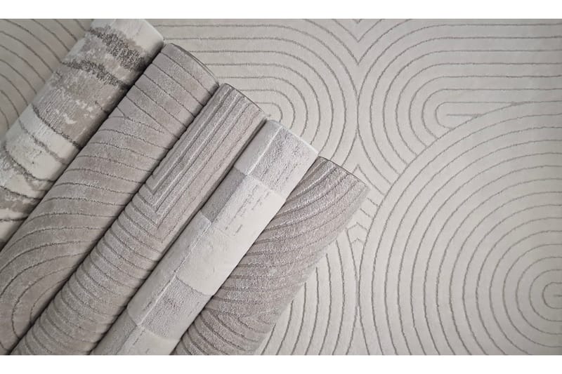 Bella Wiltonteppe 240x340 cm Rektangulær - Hvit - Tekstiler - Tepper & Matter - Moderne tepper - Friezematter