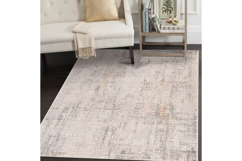 Marlyn Løper 80x150 cm Rektangulær - Grå/Beige/Brun - Tekstiler - Tepper & Matter - Moderne tepper - Gangmatter