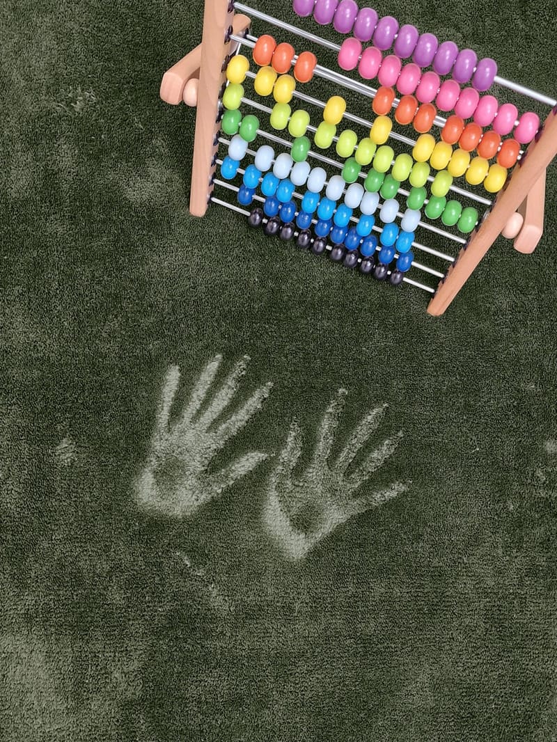 Cozy Ryeteppe 133x190 cm Rektangulær - Grønn - Tekstiler - Tepper & Matter - Moderne tepper - Ryeteppe