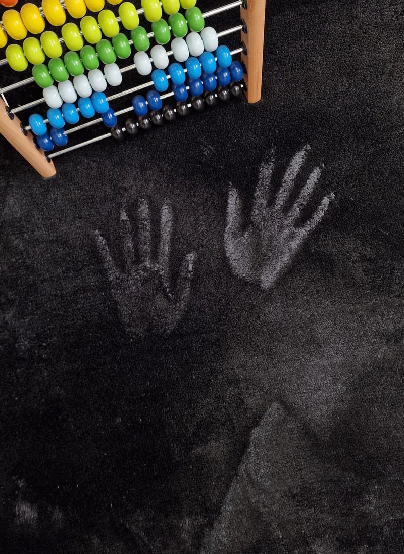 Cozy Ryematte 110x160 cm Rektangulær - Svart - Tekstiler - Tepper & Matter - Moderne tepper - Ryeteppe