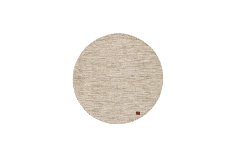 Birka Ullteppe Rund 240 cm, Natur