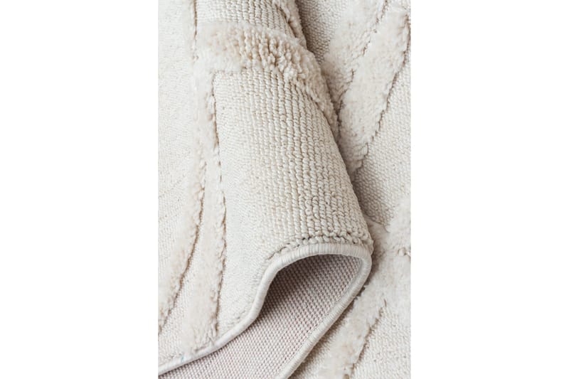 Tolina Løper 80x150 cm Rektangulær - Hvit - Tekstiler - Tepper & Matter - Moderne tepper - Gangmatter