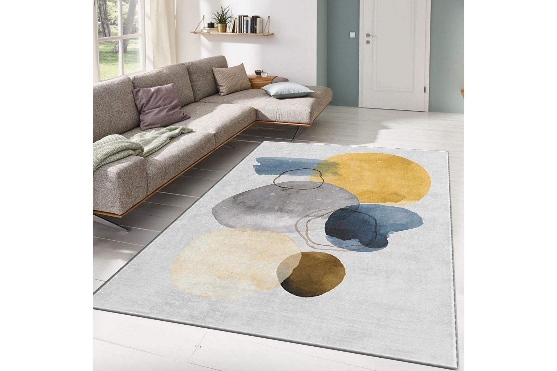 Galileo Wiltonteppe 100x140 cm Rektangulær - Flerfarget