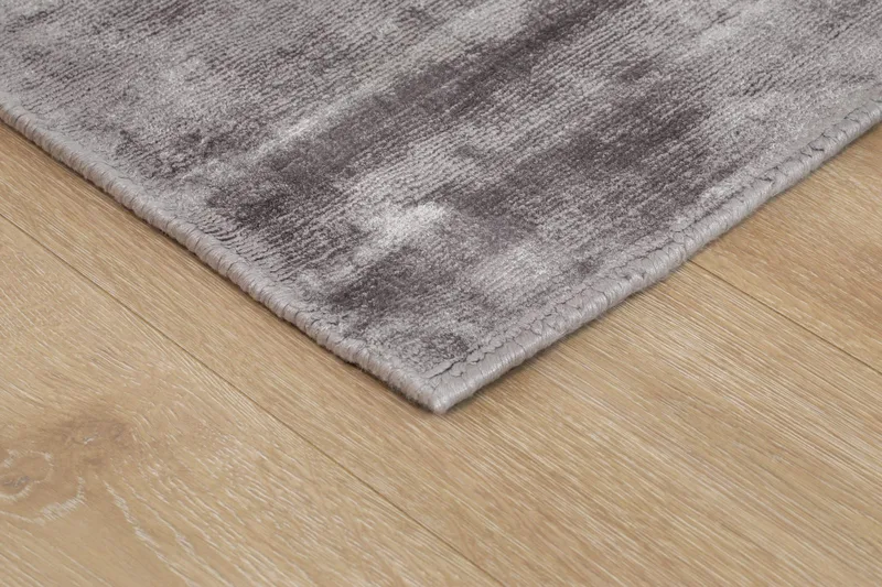 Tribeca Viskosmatte 160x230 cm Rektangulær - Grå - Tekstiler - Tepper & Matter - Moderne tepper - Viskosematter