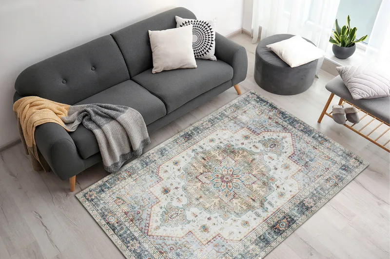 Tarfaya Fryseteppe 240x340 cm - Krem - Tekstiler - Tepper & Matter - Moderne tepper - Friezematter