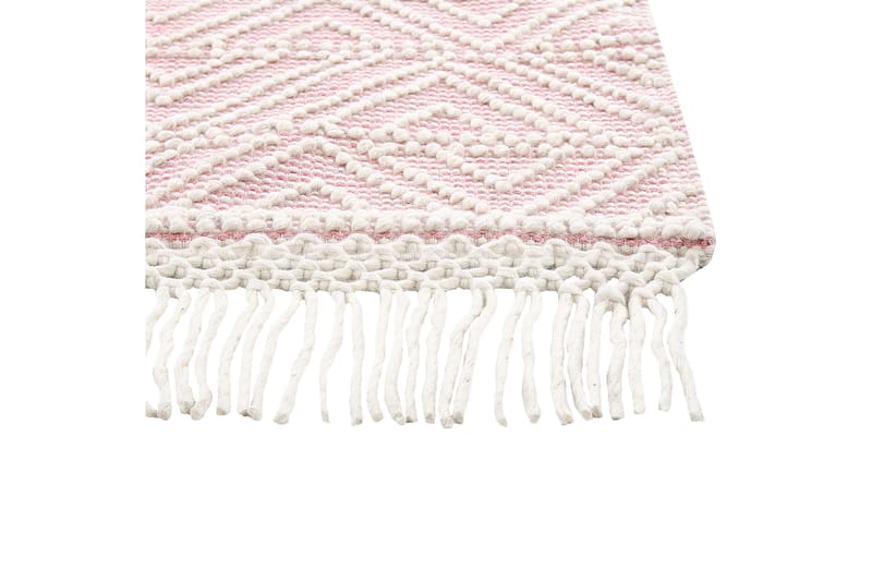 Adana Ryeteppe 160x230 cm - Rosa - Tekstiler - Tepper & Matter - Moderne tepper - Ryeteppe