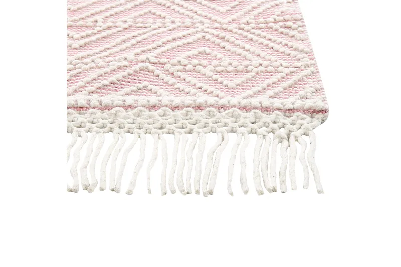 Adana Ryeteppe 160x230 cm - Rosa - Tekstiler - Tepper & Matter - Moderne tepper - Ryeteppe