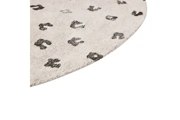 Afis Ryeteppe 140 cm Rund - Beige - Tekstiler - Tepper & Matter - Moderne tepper - Bomullstepper