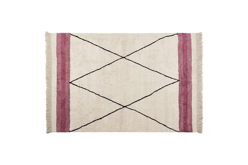 Afsar Bomullsteppe 140x200 cm, Beige
