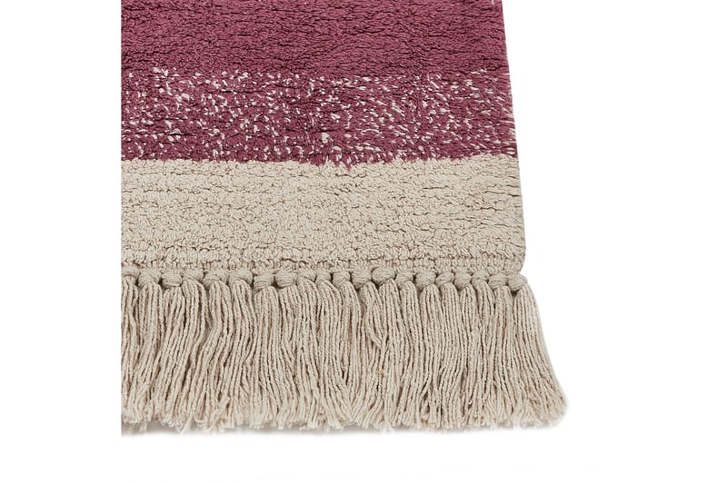 Afsar Bomullsteppe 160x230 cm - Beige - Tekstiler - Tepper & Matter - Moderne tepper - Bomullstepper