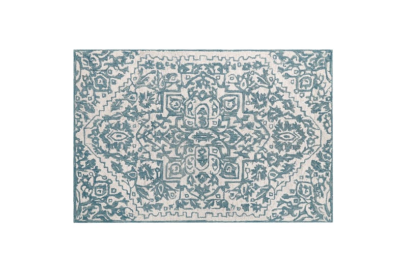 Ahmetli Ullteppe 160x230 cm - Svart/hvit - Tekstiler - Tepper & Matter - Moderne tepper - Ullteppe