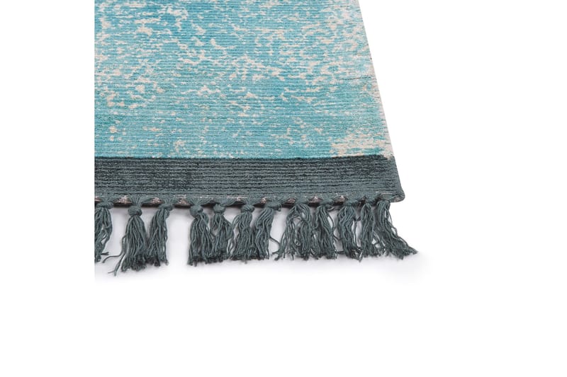 Akarsu Viskosematte 160x230 cm - Blå - Tekstiler - Tepper & Matter - Moderne tepper - Viskosematter