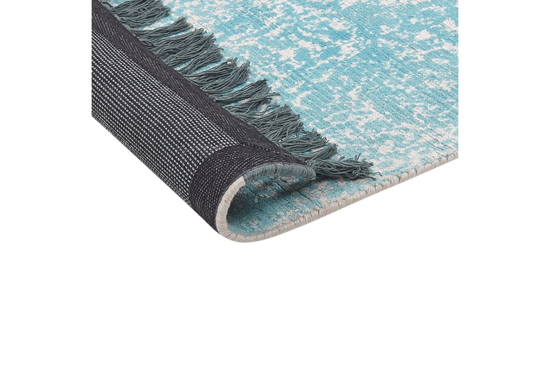 Akarsu Viskosematte 160x230 cm - Blå - Tekstiler - Tepper & Matter - Moderne tepper - Viskosematter