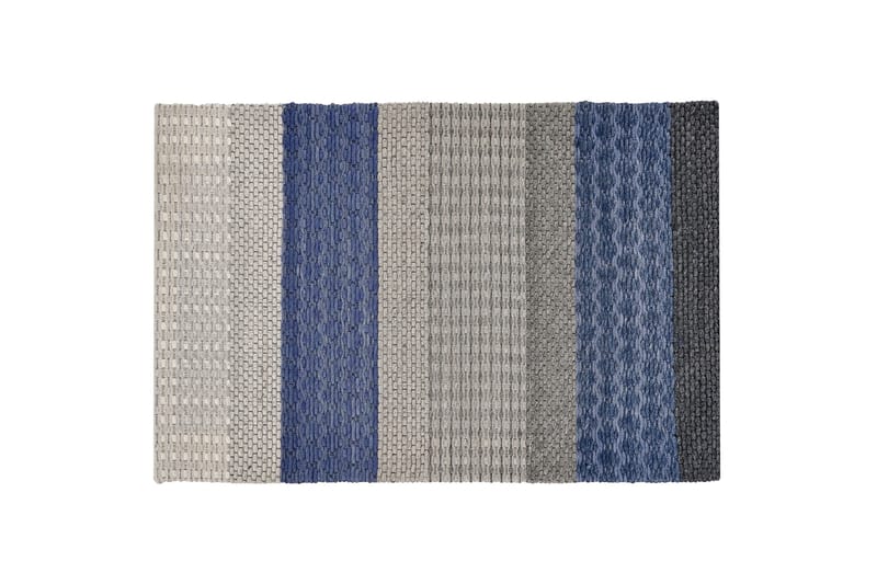 Akkaya Bomullsteppe 160x230 cm, Svart/hvit