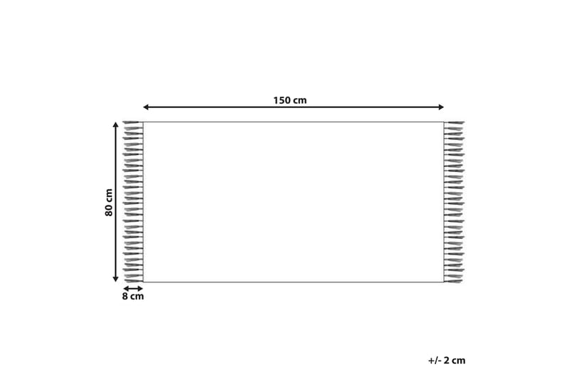 Aknalich Ullteppe 80x150 cm - Beige - Tekstiler - Tepper & Matter - Moderne tepper - Ullteppe