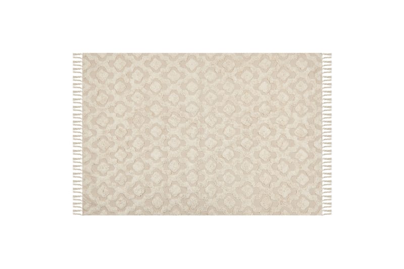 Aksaray Bomullsteppe 140x200 cm - Beige - Tekstiler - Tepper & Matter - Moderne tepper - Bomullstepper