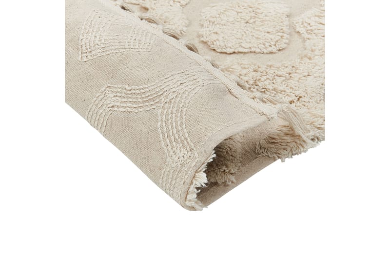 Aksaray Bomullsteppe 140x200 cm - Beige - Tekstiler - Tepper & Matter - Moderne tepper - Bomullstepper