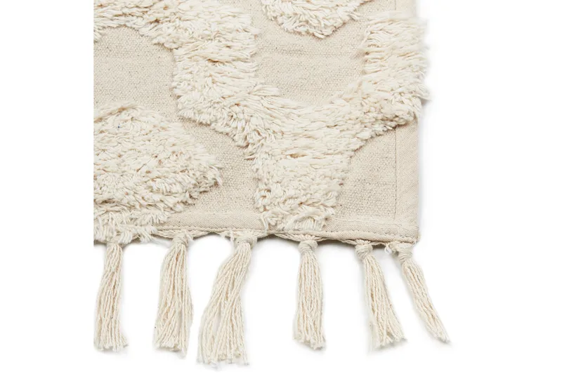 Aksaray Bomullsteppe 140x200 cm - Beige - Tekstiler - Tepper & Matter - Moderne tepper - Bomullstepper