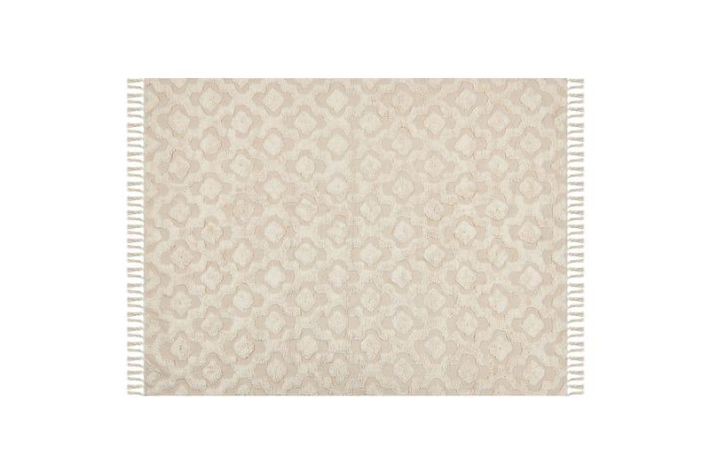 Aksaray Bomullsteppe 160x230 cm - Beige - Tekstiler - Tepper & Matter - Moderne tepper - Bomullstepper