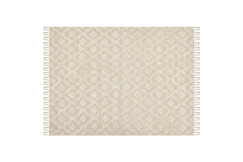 Aksaray Bomullsteppe 160x230 cm, Beige
