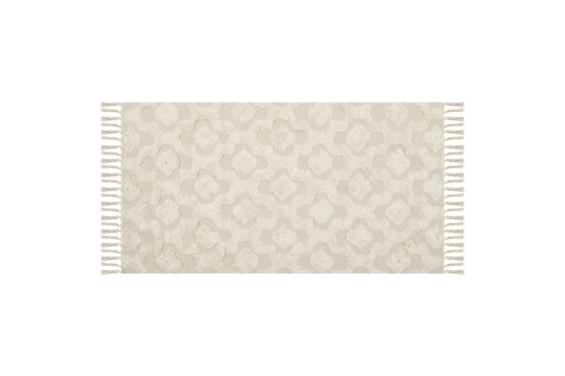 Aksaray Bomullsteppe 80x150 cm, Beige