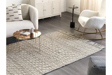 Alucra Ryeteppe 160x230 cm - Beige - Tekstiler - Tepper & Matter - Moderne tepper - Ullteppe