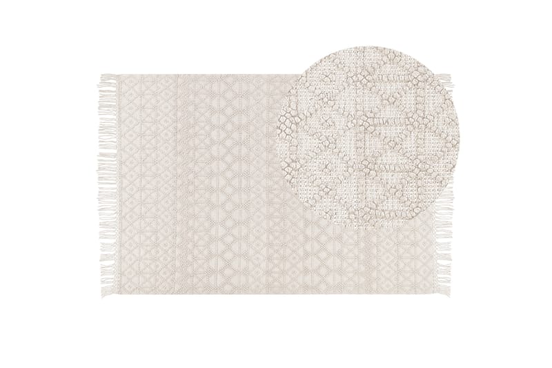 Alucra Ryeteppe 160x230 cm - Beige - Tekstiler - Tepper & Matter - Moderne tepper - Ryeteppe