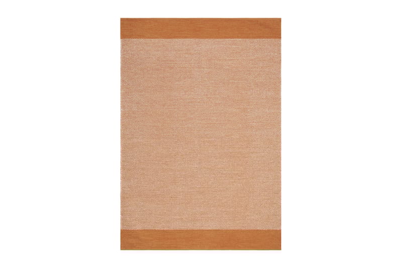 Alva Bomullsteppe 140x200 cm Rektangulær - Oransje - Tekstiler - Tepper & Matter - Moderne tepper - Bomullstepper
