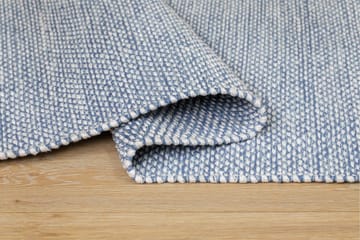 Alva Bomullsteppe 160x230 cm Rektangulær - Blå - Tekstiler - Tepper & Matter - Moderne tepper - Bomullstepper