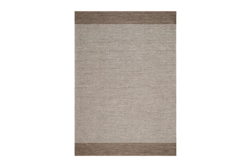 Alva Bomullsteppe 200x300 cm Rektangulær - Mørkbeige - Tekstiler - Tepper & Matter - Moderne tepper - Bomullstepper