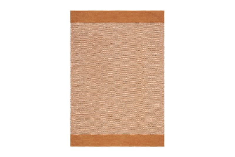 Alva Bomullsteppe 200x300 cm Rektangulær - Oransje - Tekstiler - Tepper & Matter - Moderne tepper - Bomullstepper
