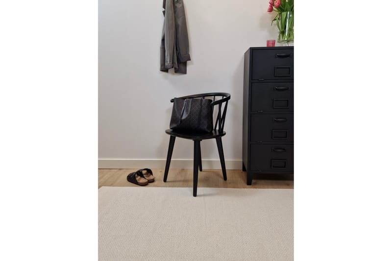 Alva Bomullsteppe 240x340 cm Rektangulær - Krem - Tekstiler - Tepper & Matter - Moderne tepper - Bomullstepper