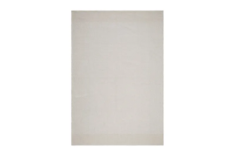 Alva Bomullsteppe 240x340 cm Rektangulær - Krem - Tekstiler - Tepper & Matter - Moderne tepper - Bomullstepper