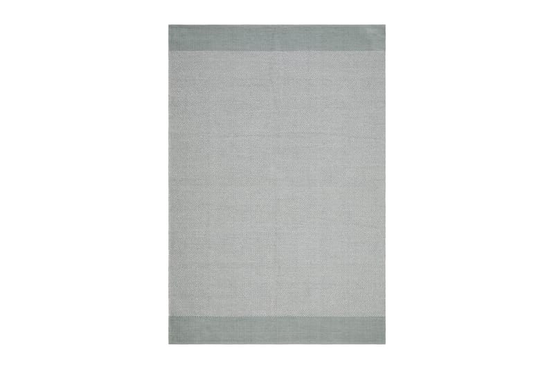 Alva Bomullsteppe 240x340 cm Rektangulær - Lysegrønn - Tekstiler - Tepper & Matter - Moderne tepper - Bomullstepper