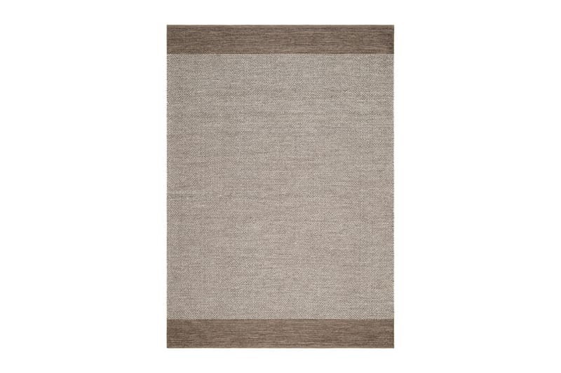 Alva Bomullsteppe 240x340 cm Rektangulær - Mørkbeige - Tekstiler - Tepper & Matter - Moderne tepper - Bomullstepper