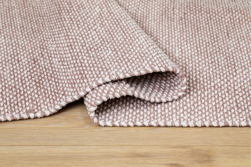 Alva Bomullsteppe 240x340 cm Rektangulær - Rosa - Tekstiler - Tepper & Matter - Moderne tepper - Bomullstepper