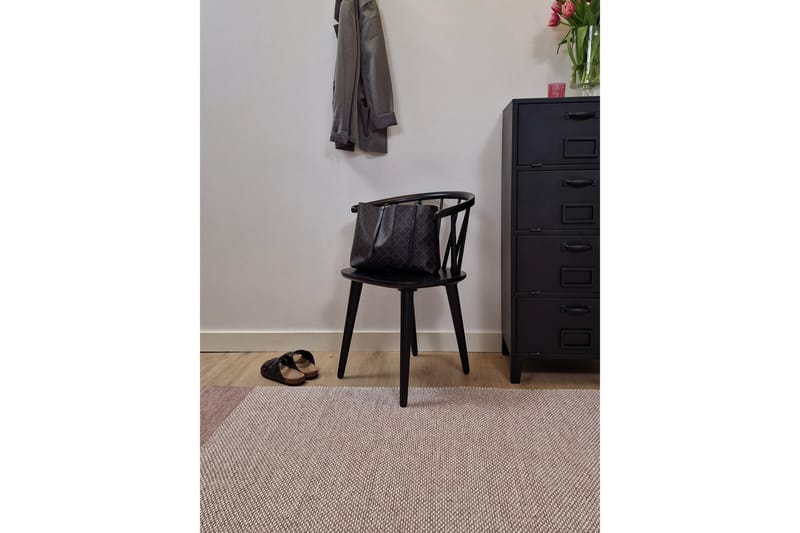Alva Bomullsteppe 240x340 cm Rektangulær - Rosa - Tekstiler - Tepper & Matter - Moderne tepper - Bomullstepper