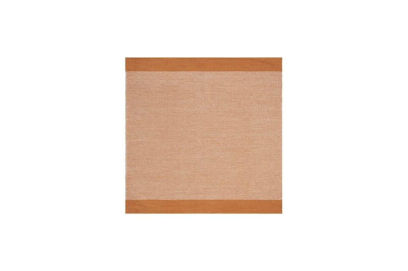 Alva Bomullsteppe 300x300 cm Kvadratisk - Oransje - Tekstiler - Tepper & Matter - Moderne tepper - Bomullstepper