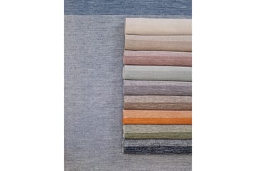 Alva Bomullsteppe 300x400 cm Rektangulær - Blå - Tekstiler - Tepper & Matter - Moderne tepper - Bomullstepper