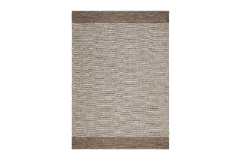 Alva Bomullsteppe 300x400 cm Rektangulær - Mørkbeige - Tekstiler - Tepper & Matter - Moderne tepper - Bomullstepper