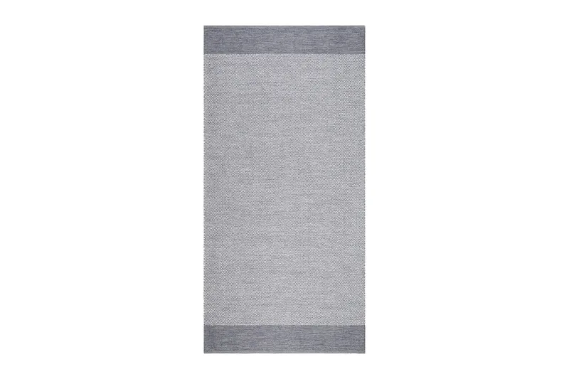 Alva Bomullsteppe 75x340 cm Oval, Grå