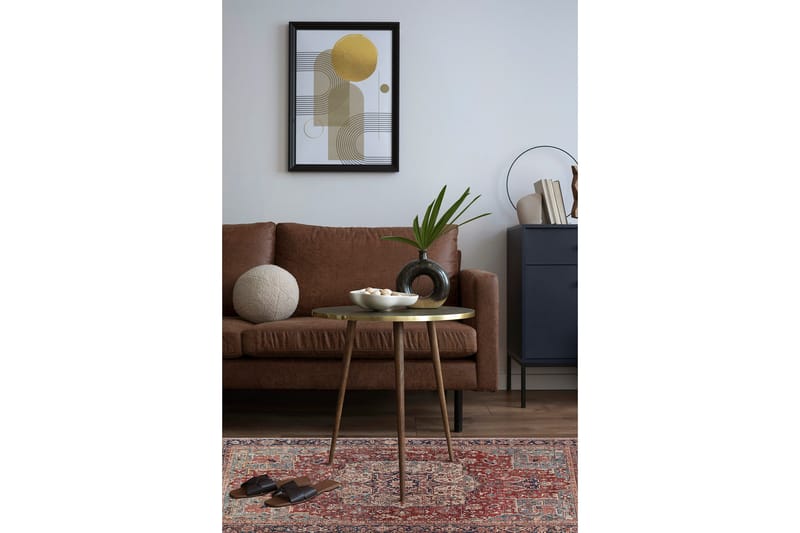 Amber Wiltonteppe 160x230 cm Rektangulær - Rød - Tekstiler - Tepper & Matter - Moderne tepper - Wiltontepper