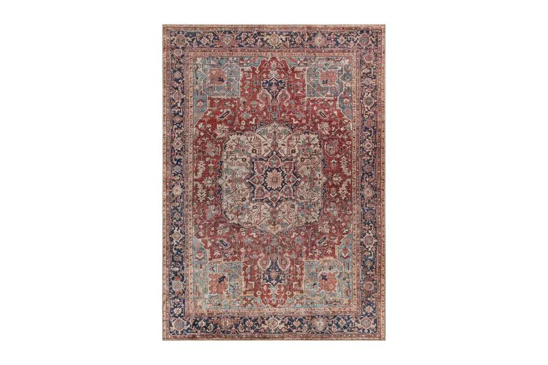 Amber Wiltonteppe 200x290 cm Rektangulær, Rød