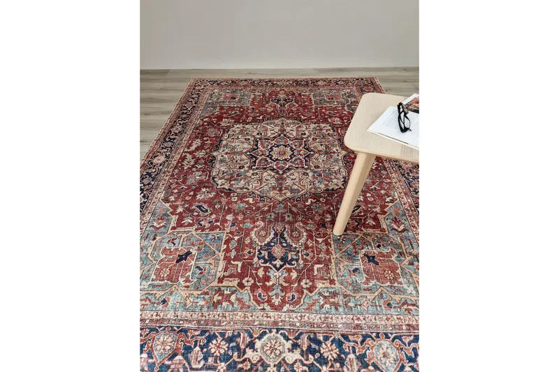 Amber Wiltonteppe 230x340 cm Rektangulær - Rød - Tekstiler - Tepper & Matter - Moderne tepper - Wiltontepper