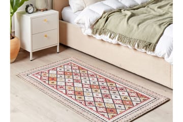 Anadag Ryeteppe 80x150 cm - Beige - Tekstiler - Tepper & Matter - Moderne tepper - Bomullstepper