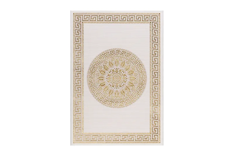 Ankara Wiltonteppe 240x340 cm, Beige/Gull