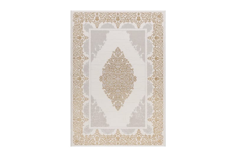 Ankara Wiltonteppe 240x340 cm, Beige/Gull