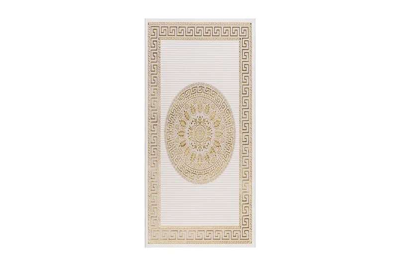 Ankara Wiltonteppe 80x300 cm, Beige/Gull