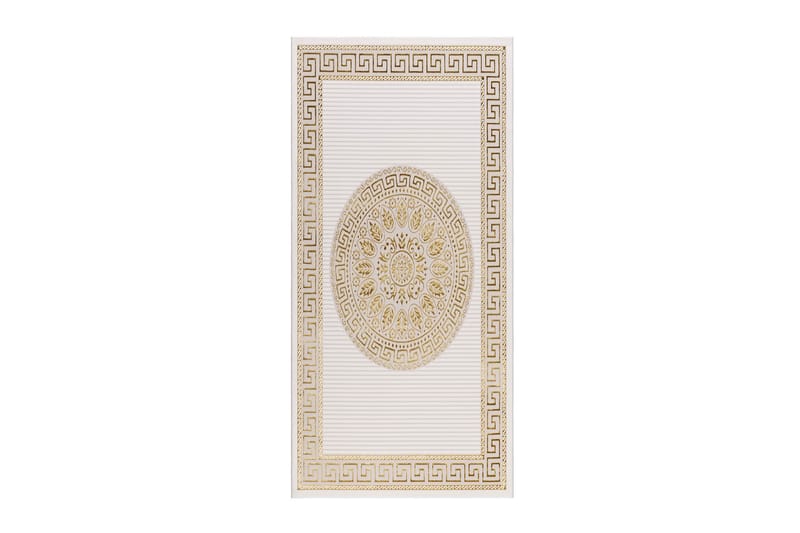 Ankara Wiltonteppe 80x300 cm - Beige/Gull - Tekstiler - Tepper & Matter - Moderne tepper - Wiltontepper