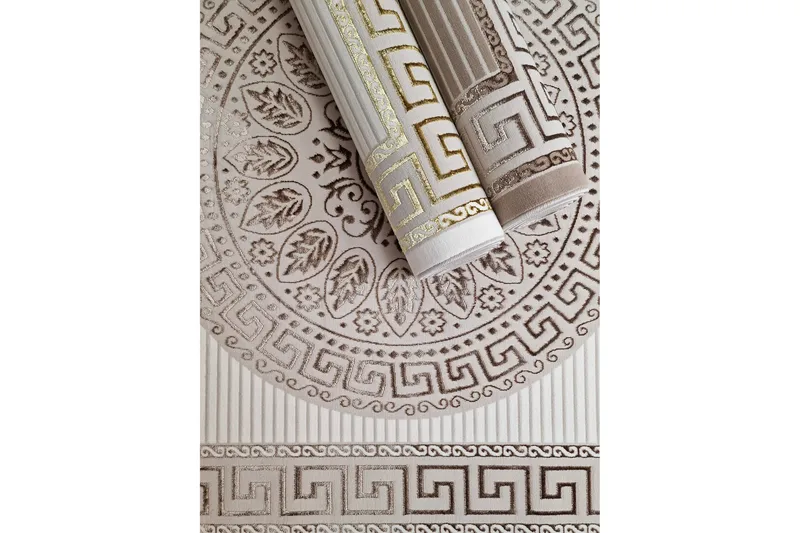 Ankara Wiltonteppe 80x300 cm - Taupe - Tekstiler - Tepper & Matter - Moderne tepper - Wiltontepper